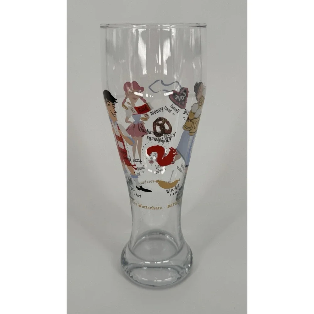 Ritzenhoff Beer Glass Weizen Collection Designer Nils Kunath 2006 Germany 9 1/4